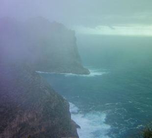 Blick aufs Meer vom Kap