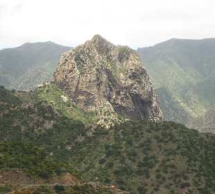 Roque Cano auf dem Weg nach Vallehermoso