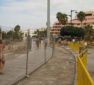 Die Promenade von Los Christianos