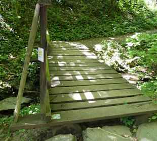 Es ging über einige Brücken