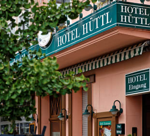 Außenansicht Hotel Hüttl