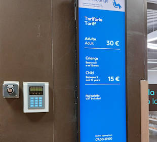 Sala CIP Lounge Faro Airport Terminal A