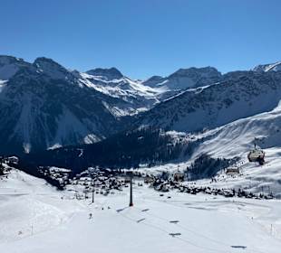 Blick auf Arosa