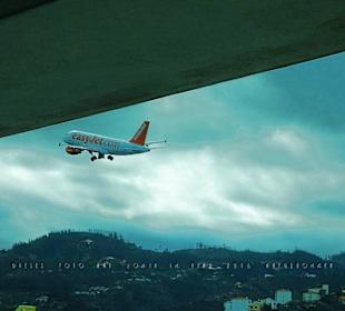 Airbus von easyjet hat abgehoben.