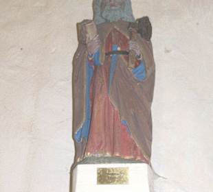 Apostelskulpturen in der Kapelle