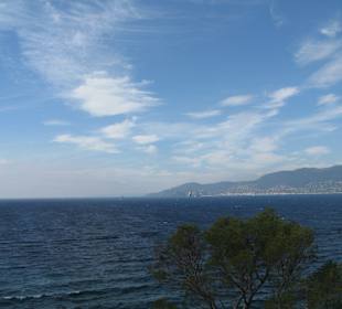 Ausblick auf einer Strandwanderung