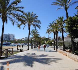 Spaziergang nach San Antoni Zentrum