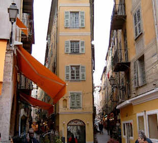 In den Gassen der Altstadt von Nizza