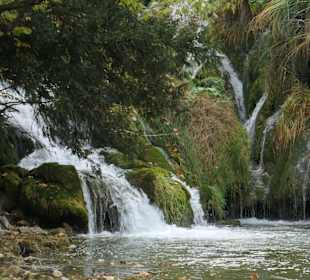 Bei den Plitvicer Seen