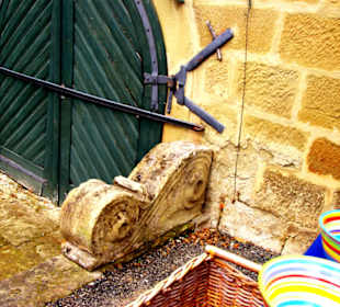 Tiefer Eingangsbereich