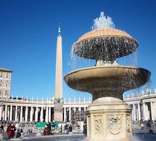 Blick über den Petersplatz.