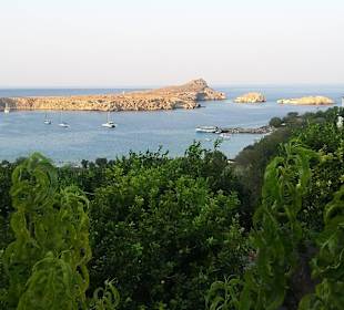 Ausblick auf die Bucht