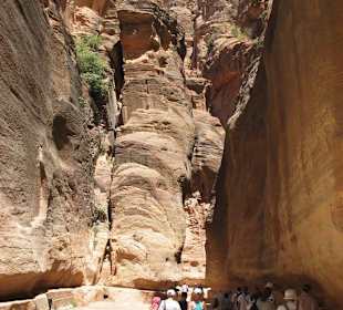 Spacer po Mieście Wykutym w Skale - Petra