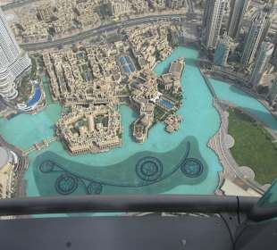 Aussicht von Burj Khalifa