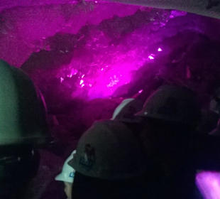Im Erlebnisbergwerk Merkers