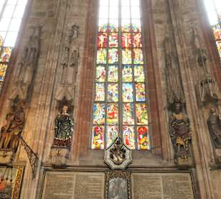 Innenbesichtigung der Sebalduskirche, Nürnberg