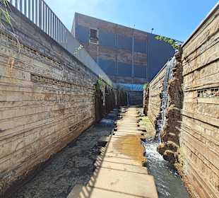 Wassergarten der Grube Reden in Schiffweiler