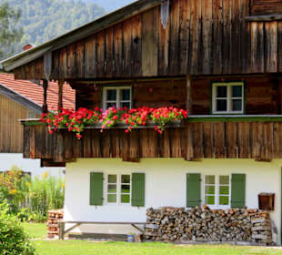 Traditionelles Bild in der Jachenau