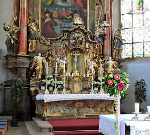 Blick auf den Altar