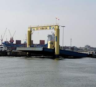 RoRo-Terminal von der Wasserseite