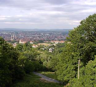 Blick von der Bamberger Altenburg auf die Stadt