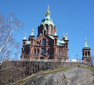 Sobór Uspieński widziany z dołu