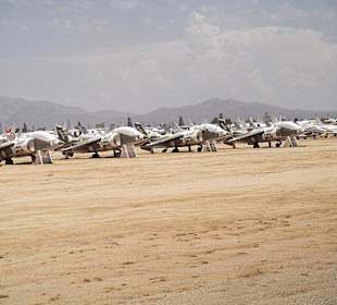 Bustour auf dem Airforce-Flugzeugfriedhof