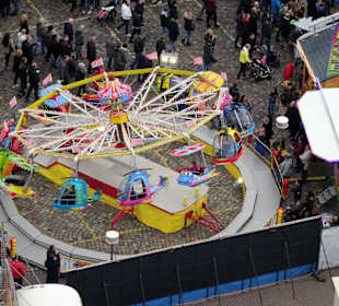 Der Freimarkt 2018 aus Vogelperspektive