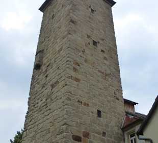 Der Obere Turm in Zeil (auch Hexenturm genannt)