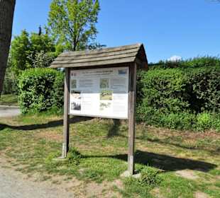 Infotafel am Ölpersee
