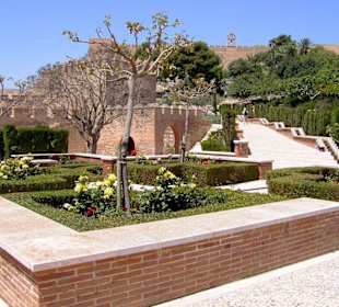 Gartenanlage Alcazaba