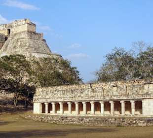 Ausgrabung Uxmal