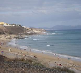 Aussicht nach halben Weg zum Strand