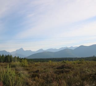 ...tolle Berge im Hintergrund