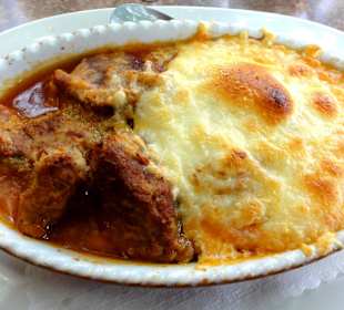 Giouwetsi mit Kritharaki