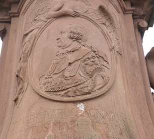 Der Bernhardusbrunnen von Rastatt