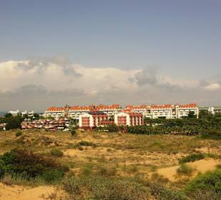 Gündogdu auf den Dünen oben