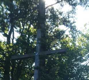 Wanderung Harlachberger Spitze (am Gipfelkreuz)