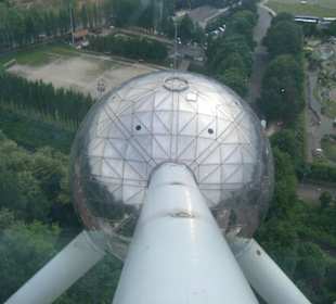 Ausblick von Atomium