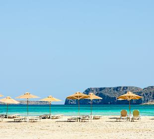 Chwila relaksu na plaży Balos