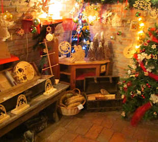 Vánoční dům - vnitřní expozice 