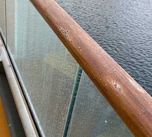 Balustrade des Balkons d. AIDAsol
