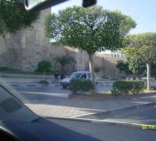 Sfax-Innenstadt mit Altstadtmauer