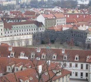 Blick vom Hradschin zur Stadt