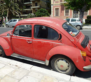 VW Oldtimer in Korfu Stadt