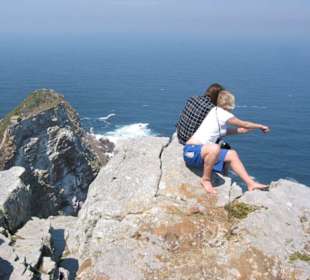 Da gehts zum Cape Point