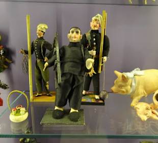 Exponate des Weihnachtsmuseums