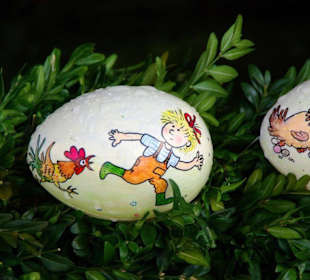 Osterbrunnen Großgeschaidt Motive