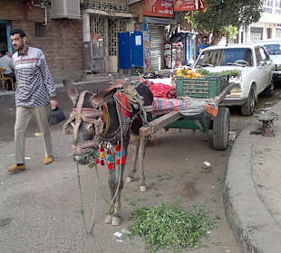 In den Straßen zum Basar
