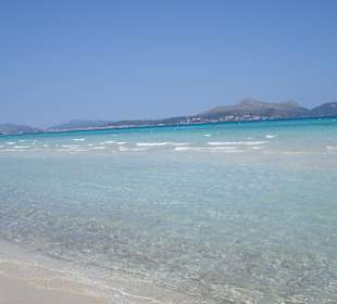 Ein sehr schöner Abschnitt an der Playa de Muro 